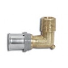 Пресс-уголок 90° Kermi x-net 16х1/2" с наружной резьбой